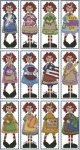 (image for) Raggedy Annies Year Round Bookmarks
